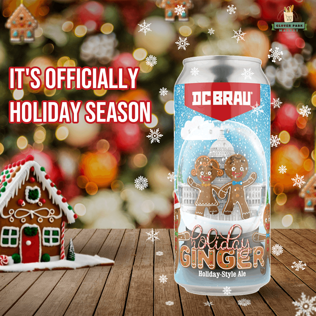 Promotional graphic for DC Brau beer.